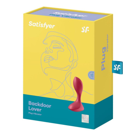 Анальная вибропробка Satisfyer Backdoor Lover Red || 