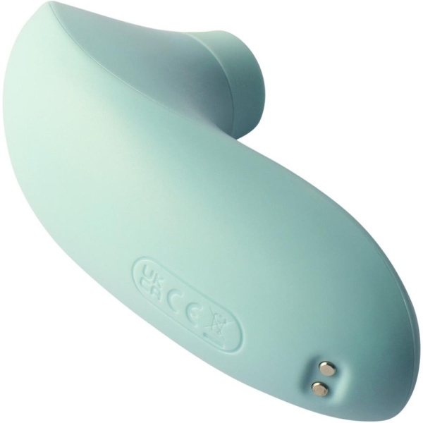 Вакуумный стимулятор Svakom Pulse Lite Neo Seafoam Blue, управляется со смартфона