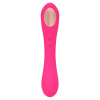 Вибратор и вакуумный клиторальный стимулятор 2-в-1 Alive Quiver Magenta Pink обновленная модель || 