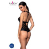 Сетчатый боди с халтером и ритмичным рисунком Hima Body black XXL/XXXL - Passion || 