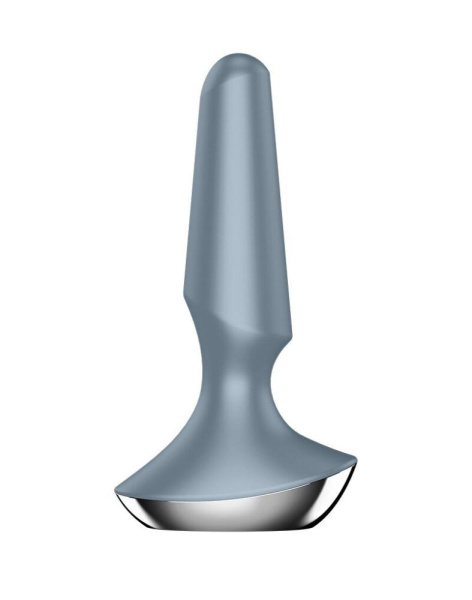 Анальная смарт-вибропробка Satisfyer Plug-ilicious 2 Ice Blue
