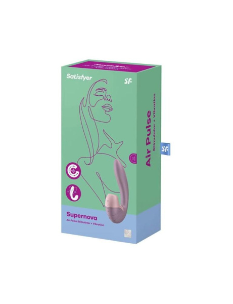 Вакуумный вибратор Satisfyer Supernova Old Rose, 2 положения ствола