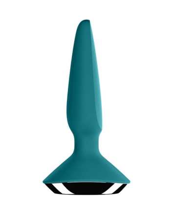 Анальная смарт-вибропробка Satisfyer Plug-ilicious 1 Petrol || 