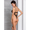 Эротическое боди с рисунком LOVELIA BODY black L/XL - Passion || 