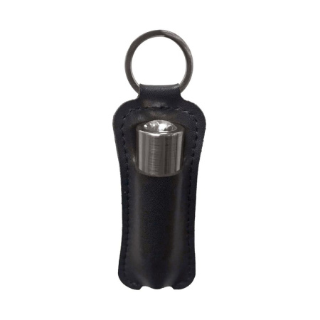 Вибропуля PowerBullet First-Class Bullet 2.5″ with Key Chain Pouch, Gun Metal, 9 режимов вибрации || 