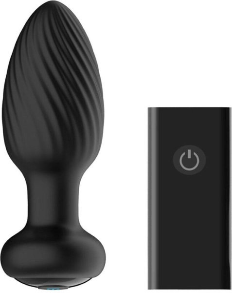 Анальная пробка Nexus TORNADO Remote Control Rotating Butt Plug - Black