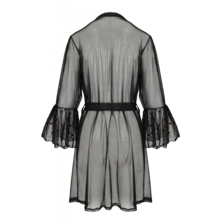 Воздушный пеньюар LOVELIA PEIGNOIR black S/M - Passion || 