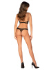 Комплект Obsessive Roxelia 2-pcs crotchless set M/L || 