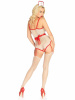 Костюм медсестры Leg Avenue Roleplay TLC Nurse One size White || 