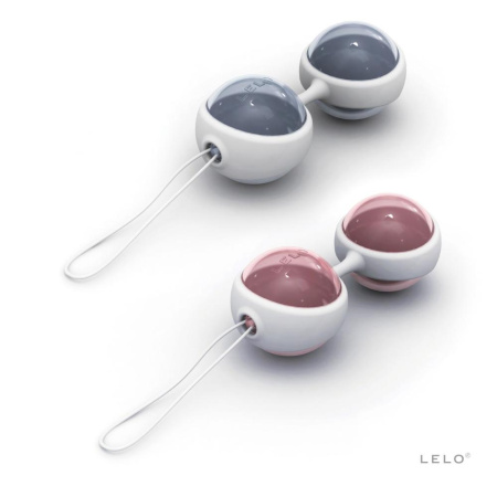 Набор вагинальных шариков LELO Beads, диаметр 3,5 см, изменяемая нагрузка, 2х28 и 2х37 г || 