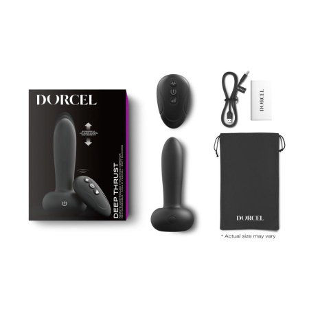 Универсальный пульсатор Dorcel DEEP THRUST, пульт ДУ || 