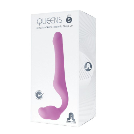 Безремневой страпон Adrien Lastic Queens S, регулируемый изгиб, диаметр 3 см || 