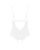 Эротическое полупрозрачное боди Obsessive Heavenlly crotchless teddy XL/2XL, с доступом || 