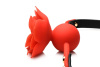 Кляп Master Series Blossom Silicone Rose Gag - Red || 