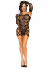 Leg Avenue 2 PC Tube dress and gloves OS Black || 
