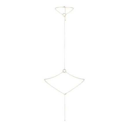 Цепочка на шею и пояс Bijoux Indiscrets Magnifique I Body Chain - Gold, украшение на тело