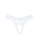 Кружевные танга с доступом Obsessive Heavenlly crotchless thong  M/L, с доступом || 