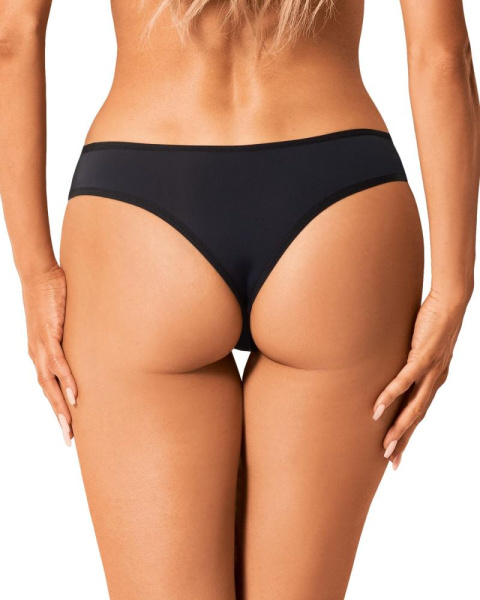 Сетчатые трусики под омбре Obsessive Bella Rou panties XL/2XL