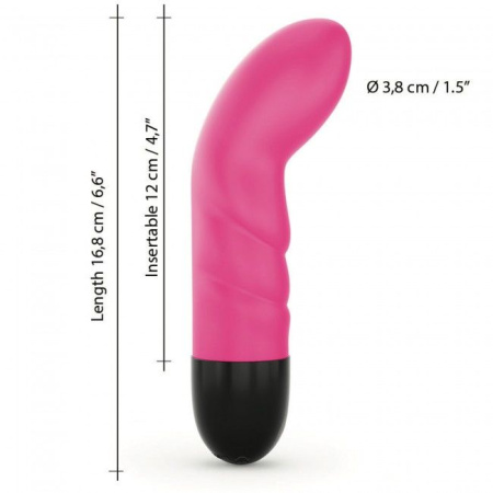 Вибратор Dorcel Expert G 2.0 Magenta для точки G, перезаряжаемый || 