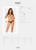 Трусики Obsessive Roxelia thong XS/S || 