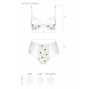 Эротический комплект с рисунком LOVELIA BIKINI white S/M - Passion || 