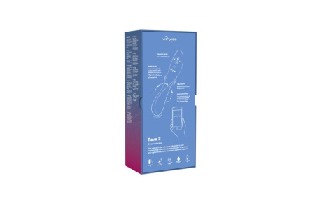 Вибратор We-Vibe Rave 2 Twisted Pleasure Blue || 