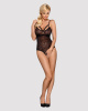 Кружевное боди с доступом 818-TED-1 teddy M/L, черное || 