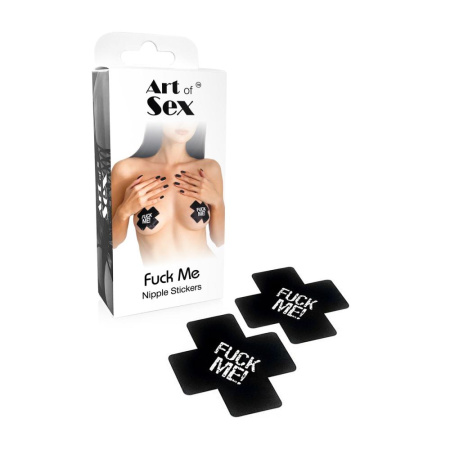 Пестисы на грудь Art of Sex - Fuck me, Черный || 