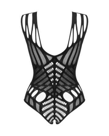 Боди с большими вырезами Obsessive B139 crotchless teddy S/M/L, с доступом || 