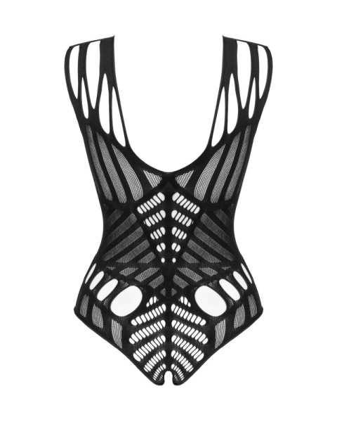 Боди с большими вырезами Obsessive B139 crotchless teddy S/M/L, с доступом