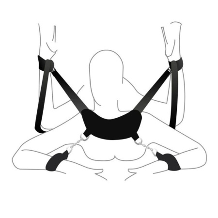 Набор для фиксации BDSM Bondage Fetish Girl Simple || 