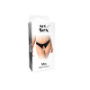 Кружевные трусики с открытым доступом Art of Sex - Mia, размер L-2XL, Белый || 