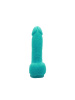 Крафтовое мыло-член с присоской Чистый Кайф Turquoise size S натуральное || 