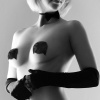 Пэстис Bijoux Indiscrets Burlesque pasties GLITTER and BOW || 