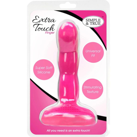 Насадка на палец Simple&True Extra Touch Finger Dong Pink || 