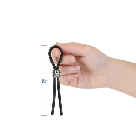 Эрекционное кольцо-лассо LUX Active Tether Adjustable Silicone Cock Tie, регулируемое || 