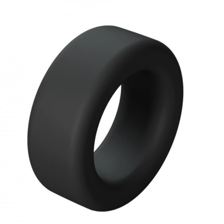 Эрекционное кольцо широкое Love To Love COOL RING - BLACK ONYX || 