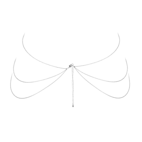 Цепочка для тела Bijoux Indiscrets Magnifique 8 Body Chain — Silver