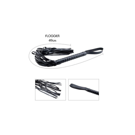 Набор БДСМ аксессуаров Alive Secret Desires Black BDSM Kit (8 pcs) || 