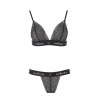 Комплект белья GLAMISS SET black XXL/XXXL - Passion Exclusive || 