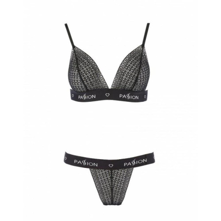 Комплект белья GLAMISS SET black XXL/XXXL - Passion Exclusive || 