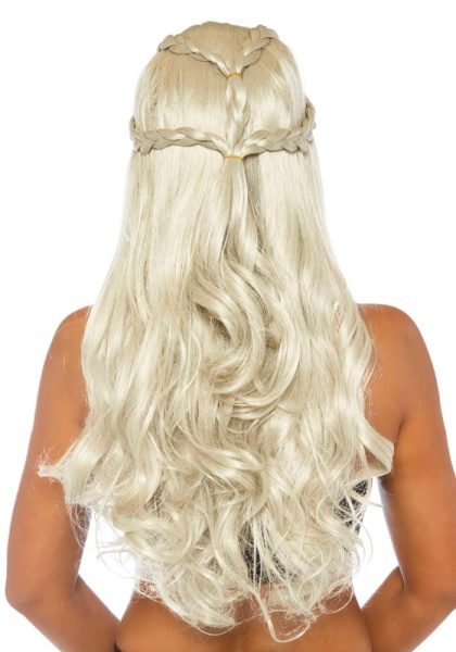 Парик Дейенерис Таргариен Leg Avenue Braided long wavy wig Blond, платиновый, длина 81 см