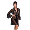 Воздушный пеньюар LOVELIA PEIGNOIR black XXL/XXXL - Passion