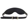 Роскошная маска на глаза Zalo Blindfolds Black || 