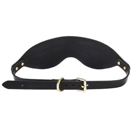 Роскошная маска на глаза Zalo Blindfolds Black || 