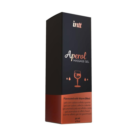 Массажный гель для интимных зон Intt Aperol (30 мл) разогревающий || 