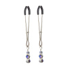 Зажимы для сосков Art of Sex - Nipple Clamps Lovely Blue || 